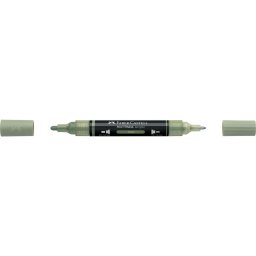 Akril marker kétvégű MULTIMARK 172 Faber-Castell zsályazöld