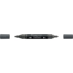 Akril marker kétvégű MULTIMARK 181 Faber-Castell Payne-szürke