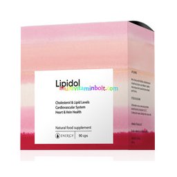 LIPIDOL 90 db kapszula, koleszterin, szív és érrendszer támogatása - Energy