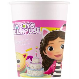 Gabi babaháza papírpohár, party pohár 8 DARABOS, 200 ml FSC Nr1