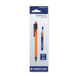 STAEDTLER Nyomósirón és grafitbél, 0,5 mm, STAEDTLER "Graphite 777", vegyes színek