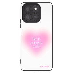 Fekete szilikon tok az alábbi mobiltelefonokra Honor X8b - Rich Energy