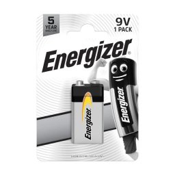 Energizer 6LR61 Everyday 9V 1csomag lúgos lúgos akkumulátor