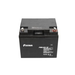 FUKAWA akkumulátor FWL 45-12 (12V; 45Ah; menet M6; élettartam 10 év)