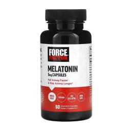 Force Factor Melatonin, 5 mg, 60 db