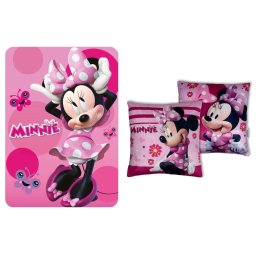 Disney Minnie Chic Lovely polár takaró és párna szett, 2 részes