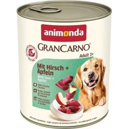 Animonda GranCarno Adult szarvashúsos és almás konzerv (6 x 800 g) 4.8kg