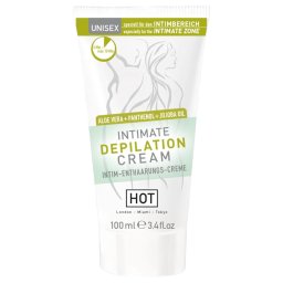 HOT Intimate - intim szrtelent krm spatulval (100 ml)