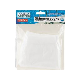 PurePool univerzális szkimmer kosár szűrőzsák ("zokni") - 5db