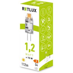 RLL 456 G4 1,2 W LED KOB 12V WW RETLUX