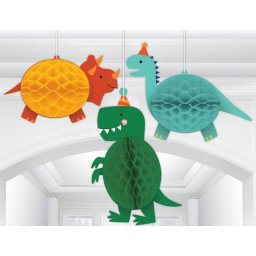 Dinoszaurusz Dino-mate lampion 3 db-os