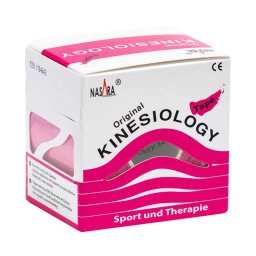 Nasara kineziológiai tapasz pink 5 m x 5 cm