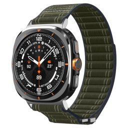 Spigen WBF0 Samsung Galaxy Watch Ultra 2024 / 2025 / 2026 (47mm) szíj, zöld