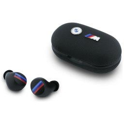 BMW Metal Logo TWS vezeték nélküli bluetooth fülhallgató, ENC, fekete