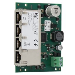 Ksenia switch 4.0 - 4 portos (1 PoE) switch