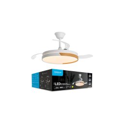 Mennyezeti LED Lámpa Ventilátorral 33 W 4600 lm, 3CCT, Dimmelhető, Távirányító