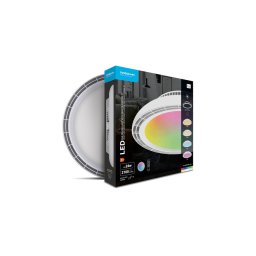 Mennyezeti Lámpa Ventilátorral, RGB + 3CCT, 24W, 2100 lm, 45 cm, Távirányítóval