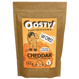 Oosty Cheddar ízű növényi alap mix 332 g