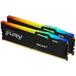 2x16GB DDR5 6000MHz Kingston FURY Beast RGB EXPO KIT KF560C36BBE2AK2-32 (32GB) memoria