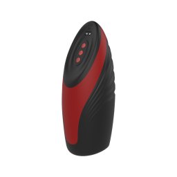 Dreamtoys Essentials - szívó-vibráló maszturbátor (fekete)