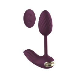 Dreamtoys Essentials - hordható hajlékony vibrotojás (lila)