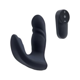 Dreamtoys Pulz - lökő anál vibrátor távirányítóval (kék)