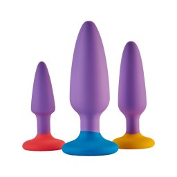 Dreamtoys Love Signal - anál plug szett (lila)