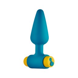 Dreamtoys Love Signal - vibráló anál plug (kék)