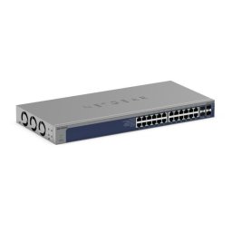 Netgear 24 portos 10G/Multi-Gigabit Ethernet intelligens switch 4 10G SFP porttal