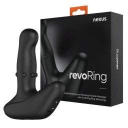 Nexus - Revo Ring prosztata stimuláló forgófejjel, gyöngysorral és gátstimulációval (távirányítható)