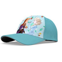 Disney Jégvarázs Blue Flowers gyerek baseball sapka 52 cm