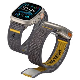 Spigen Athlex Air Apple Watch Ultra 4 / 3 / 2 / 1 / SE / 12 / 11 / 10 / 9 / 8 (44/45/46/49mm) szíj, szürke