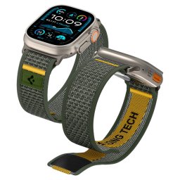Spigen Athlex Air Apple Watch Ultra 4 / 3 / 2 / 1 / SE / 12 / 11 / 10 / 9 / 8 (44/45/46/49mm) szíj, zöld