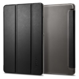 Spigen Smart Fold Samsung Galaxy Tab A11+ / Tab A9+ tok kitámasztóval, fekete