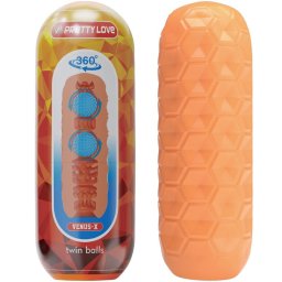 PRETTY LOVE - szexi labda frfi maszturbtor narancssznben