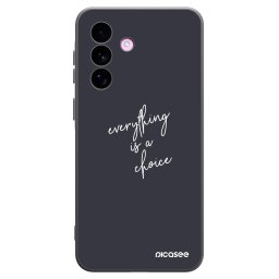 Fekete szilikon tok az alábbi mobiltelefonokra Samsung Galaxy A57 5G - Everything is a choice