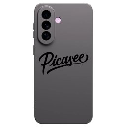 Fekete szilikon tok az alábbi mobiltelefonokra Samsung Galaxy A57 5G - Picasee - old logo - black