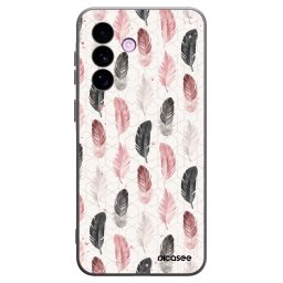 Fekete szilikon tok az alábbi mobiltelefonokra Samsung Galaxy A57 5G - Feather 2