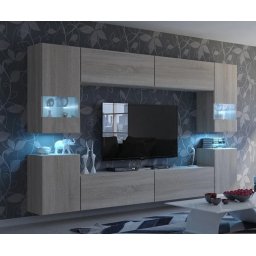 Prince Concept 27 nappali bútor szett sonoma tölgy (240cm)