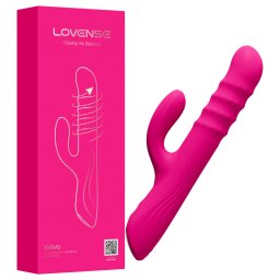 Lovense Velvo – App-vezérelt gyöngyös vibrátor (pink)