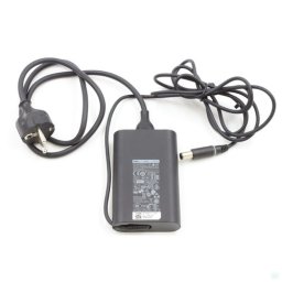 Eredeti használt Dell laptop töltõ (0G4X7T) 7.4x5.0 mm center-pin csatlakozóval 65W + tápkábel