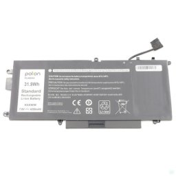 ÚJ, utángyártott Polion PLNB244 (K5XWW) laptop akkumulátor Dell Dell Latitude 7390 2-IN-1 laptopokhoz