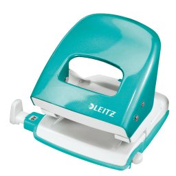 LEITZ asztali lyukasztó NeXXt WOW 5008, jégkék, dobozban