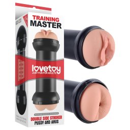Lovetoy - punci és popsi maszturbátor férfiaknak (testszínű)