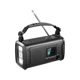 Sandberg Survivor DAB Radio All-in-1 20000 Black