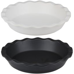 Alpina Pitesütő forma 26,3x26,3x6 cm kerámia fekete vagy fehér színben 871125258622