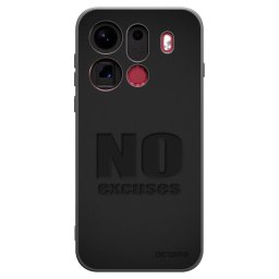 Fekete szilikon tok az alábbi mobiltelefonokra OPPO Find X9 Pro - No Excuses