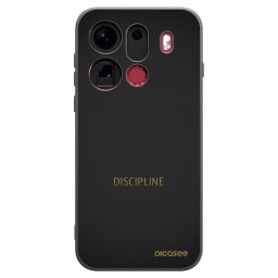 Fekete szilikon tok az alábbi mobiltelefonokra OPPO Find X9 Pro - Discipline