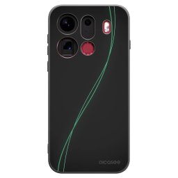 Fekete szilikon tok az alábbi mobiltelefonokra OPPO Find X9 Pro - Be Different