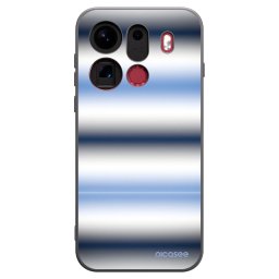 Fekete szilikon tok az alábbi mobiltelefonokra OPPO Find X9 Pro - Static Lines